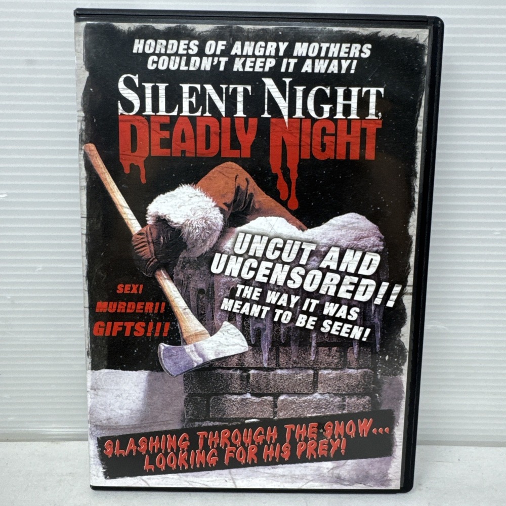 Silent Night, Deadly Night (DVD, 2007, Uncut Uncensored) With Insert Tested